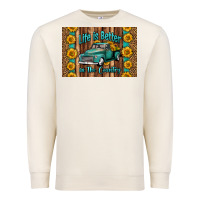 Sandshell life is better in the country skinny metal can holder Premium Sweatshirt - HRA Design Shop