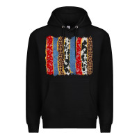 Black western brushstroke Premium Hoodie - AdoDesignShop