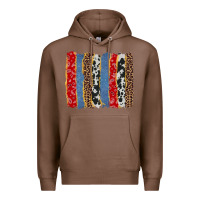 Chestnut western brushstroke Premium Hoodie - AdoDesignShop