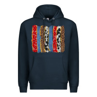 Navy western brushstroke Premium Hoodie - AdoDesignShop