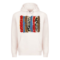 Pale Pink western brushstroke Premium Hoodie - AdoDesignShop