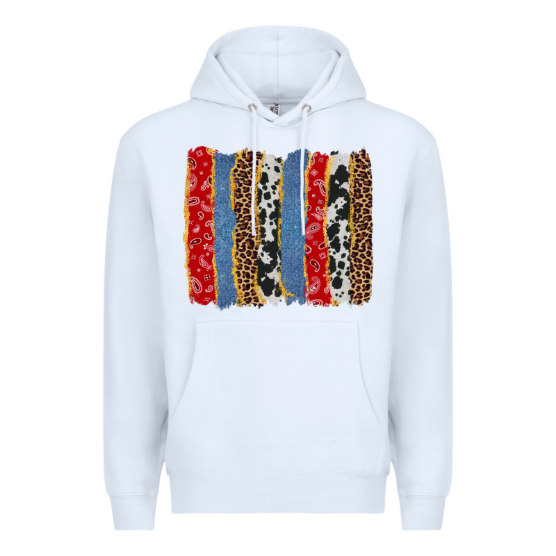 Western Brushstroke Premium Hoodie by AdoDesignShop | Teevron