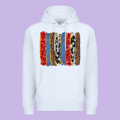 Western Brushstroke Premium Hoodie Designed By Adodesignshop