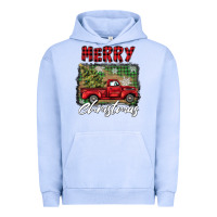 Pigment Grape Ice merry christmas truck Urban Hoodie - BarkalooDesign