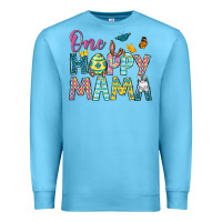 Ocean Blue One Hoppy Mama Premium Sweatshirt - Neo Western