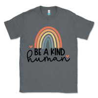 Charcoal Heather be a kind Classic Tee - Unal Design