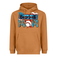 Meerkat baseball mom with leopard Heavyweight Hoodie - Zillion Design Studio