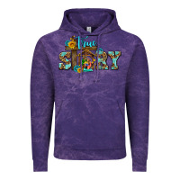 Cloud Purple true story jesus and mary wıth god Vintage Hoodie - AdoDesignShop