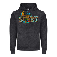 Vintage Black true story jesus and mary wıth god Vintage Hoodie - AdoDesignShop