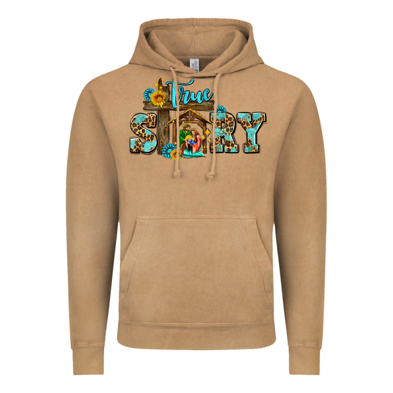 True Story Jesus And Mary Wıth God Vintage Hoodie by AdoDesignShop | Teevron