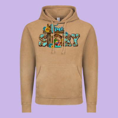 True Story Jesus And Mary Wıth God Vintage Hoodie Designed By Adodesignshop