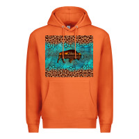Carrot bison leopard gemstone Premium Hoodie - Artiststas