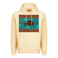 Pina Colada bison leopard gemstone Premium Hoodie - Artiststas