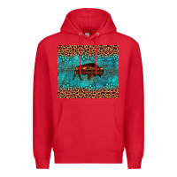 Red bison leopard gemstone Premium Hoodie - Artiststas