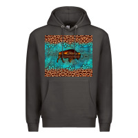 Smoke bison leopard gemstone Premium Hoodie - Artiststas