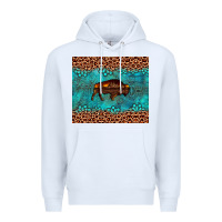 White bison leopard gemstone Premium Hoodie - Artiststas
