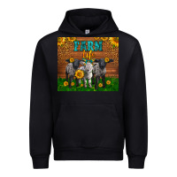 Foreset Green Western Baby Sheeps Farm Life Garden Urban Hoodie - LillyAllenDesigns