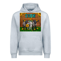 Heather Grey Western Baby Sheeps Farm Life Garden Urban Hoodie - LillyAllenDesigns