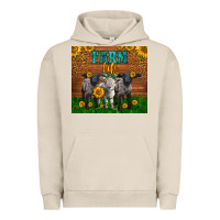Pigment French Oak Western Baby Sheeps Farm Life Garden Urban Hoodie - LillyAllenDesigns