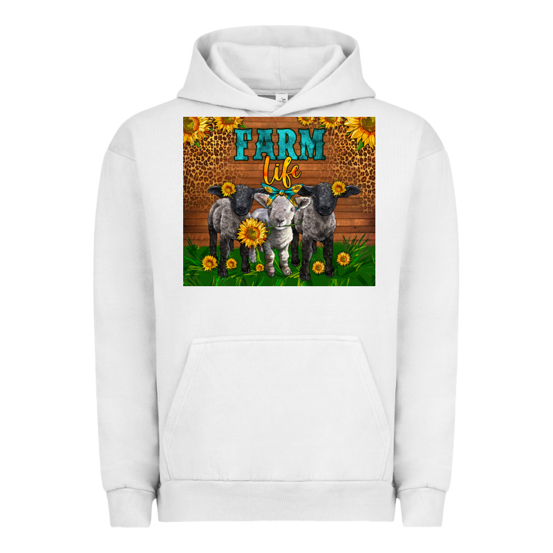 Western Baby Sheeps Farm Life Garden Urban Hoodie by LillyAllenDesigns | Teevron
