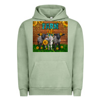 Pigment Oil Green Western Baby Sheeps Farm Life Garden Urban Hoodie - LillyAllenDesigns