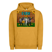Pigment Peanut Butter Western Baby Sheeps Farm Life Garden Urban Hoodie - LillyAllenDesigns