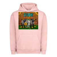 Pigment Salmon Western Baby Sheeps Farm Life Garden Urban Hoodie - LillyAllenDesigns