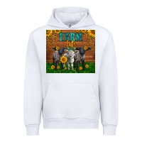 White Western Baby Sheeps Farm Life Garden Urban Hoodie - LillyAllenDesigns
