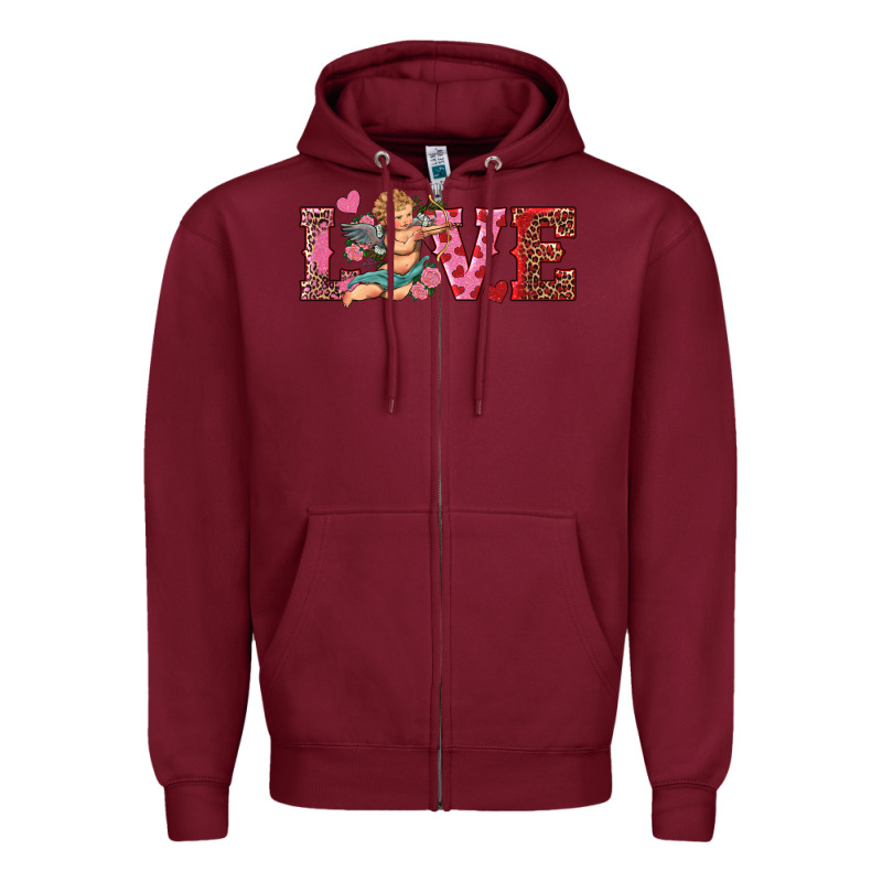 Love Cupid Zipper Hoodie by RanaPortraitStore | Teevron