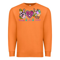 Carrot Peace Love Easter Premium Sweatshirt - Neo Western