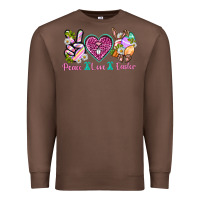 Chestnut Peace Love Easter Premium Sweatshirt - Neo Western