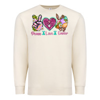 Sandshell Peace Love Easter Premium Sweatshirt - Neo Western