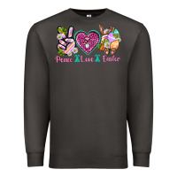 Smoke Peace Love Easter Premium Sweatshirt - Neo Western