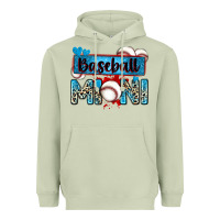 Matcha baseball mini with leopard Heavyweight Hoodie - Zillion Design Studio