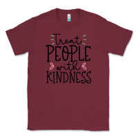 Burgundy people Classic Tee - Unal Design