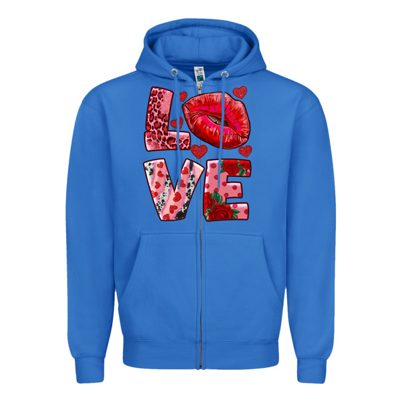 Love Kiss Zipper Hoodie by RanaPortraitStore | Teevron
