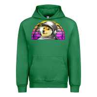 Emerald dogecoin to the mars Urban Hoodie - Jasminsmagicworld