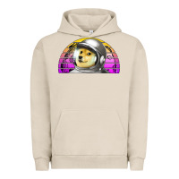 Pigment French Oak dogecoin to the mars Urban Hoodie - Jasminsmagicworld