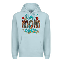 Blue Mist best mom ever Premium Hoodie - Artiststas