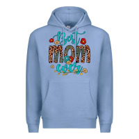 Colony Blue best mom ever Premium Hoodie - Artiststas