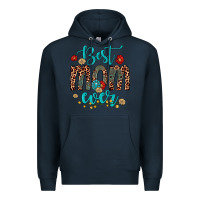 Navy best mom ever Premium Hoodie - Artiststas