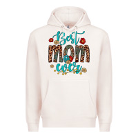 Pale Pink best mom ever Premium Hoodie - Artiststas