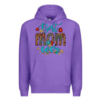 Purple best mom ever Premium Hoodie - Artiststas