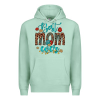 Seafoam best mom ever Premium Hoodie - Artiststas