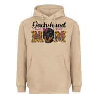 Mushroom western dachshund mom Heavyweight Hoodie - RanaPortraitStore