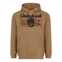 Toasted Coconut western dachshund mom Heavyweight Hoodie - RanaPortraitStore