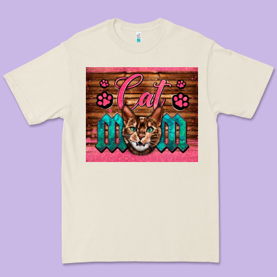 Western Cat Mom Premium Tee Designed By Lillyallendesigns