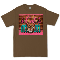 Cacao Western Cat Mom Premium Tee - LillyAllenDesigns