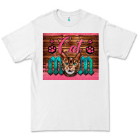 White Western Cat Mom Premium Tee - LillyAllenDesigns
