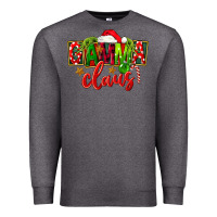 Charcoal Heather christmas gamma claus Premium Sweatshirt - FaDigitalArtStudio